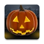 halloween pumpkin 3d wallpaper android application logo